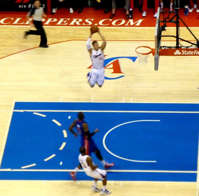 Blake Griffin flying vs. Detroit
