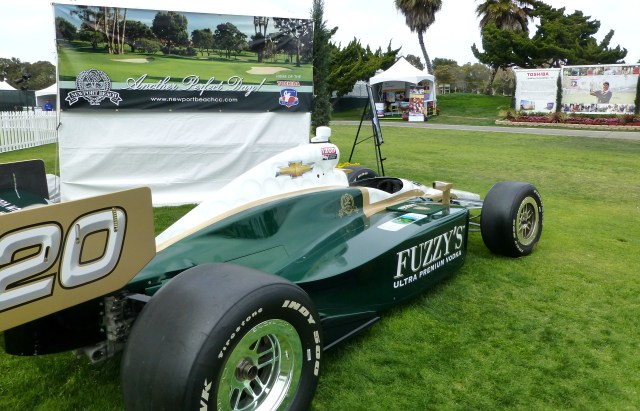 Fuzzy Zoeller's Vodka sponsored Indy Car