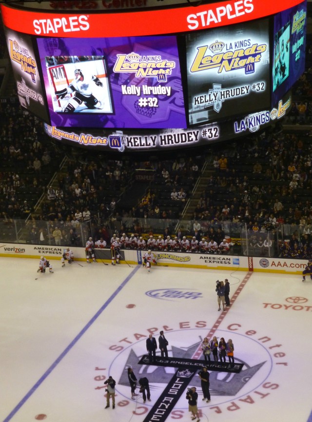 Kelly Hrudey night on big screen