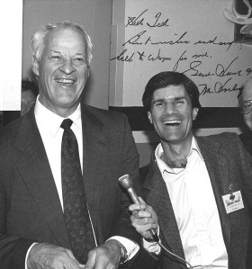 with Gordie on the Grezky watch in 1994