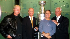Sharing a Hall of Fame Howe family moment with the Stanley Cup
