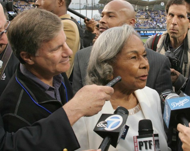 I was ready to get the best position to interview Mrs. Robinson