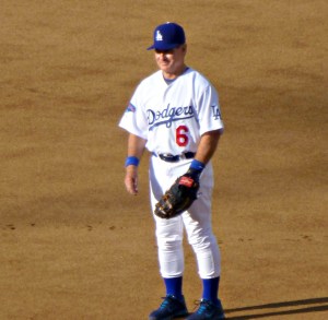 'The Garv' back at first base