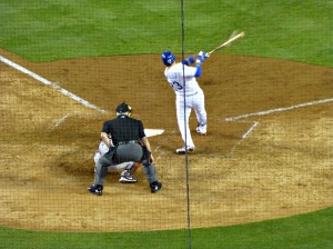 The Dodgers are gone after A-Gone's game ending ground out