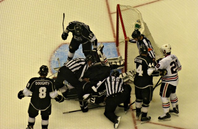 Quick did whatever it took to make amends for a disappointing game 2