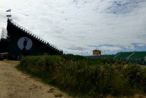 18th fairway rough at Muirfield