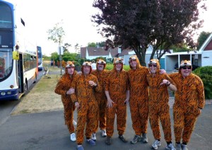 Tiger's fans Scottish style