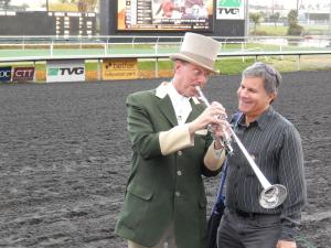 Jay plays for me the call to the post and the KFWB jingle