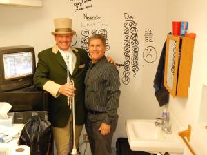 Jay shares his office and it's many memories with me.