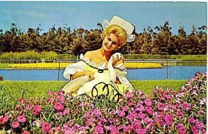 The Goose Girl always use to roam the beautiful Lakes and Flowers