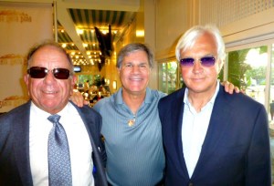 With the happy 'Dude' connection Baffert (right) and Schiappa