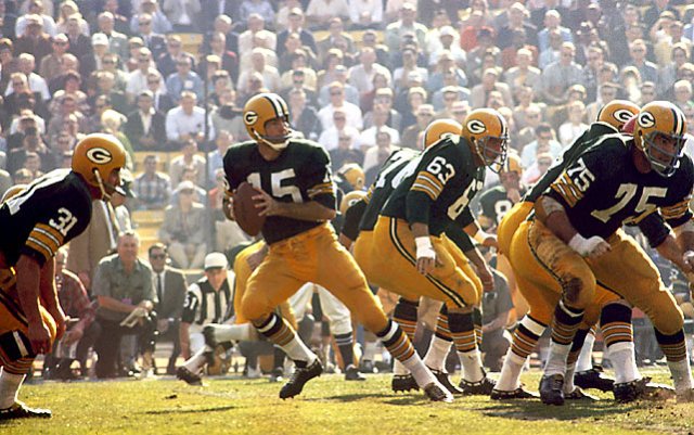 Wearing the number 15 in Titletown, USA